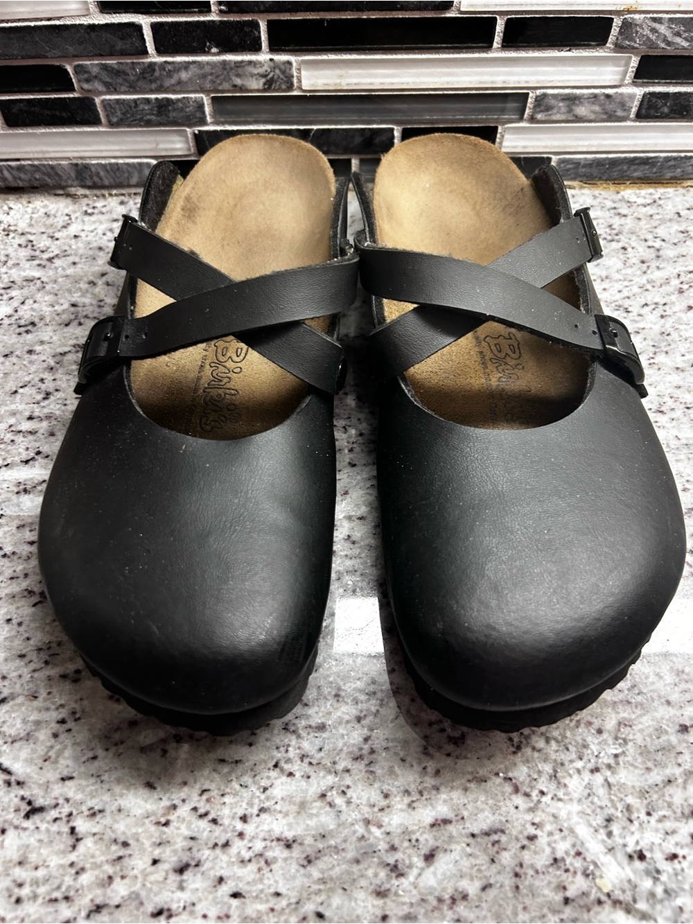 Birkenstock Birki’s Black Mary Jane Comfort Clog - size 9 - Picture 4 of 8
